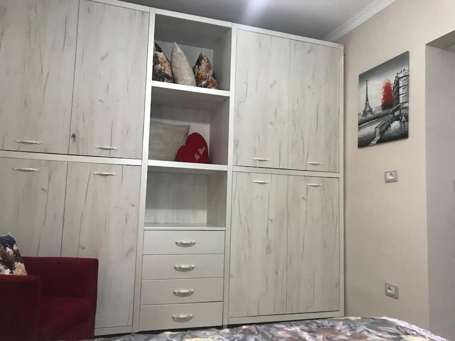 Warm Apartment In The Center Of Tirana City Exteriör bild
